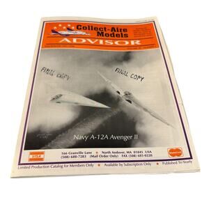 Collect Aire Models Advisor Catalog Vol 18 #2 Fall/Winter 1997-1998